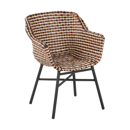 Hartman Delphine tuinstoel Coral Wicker