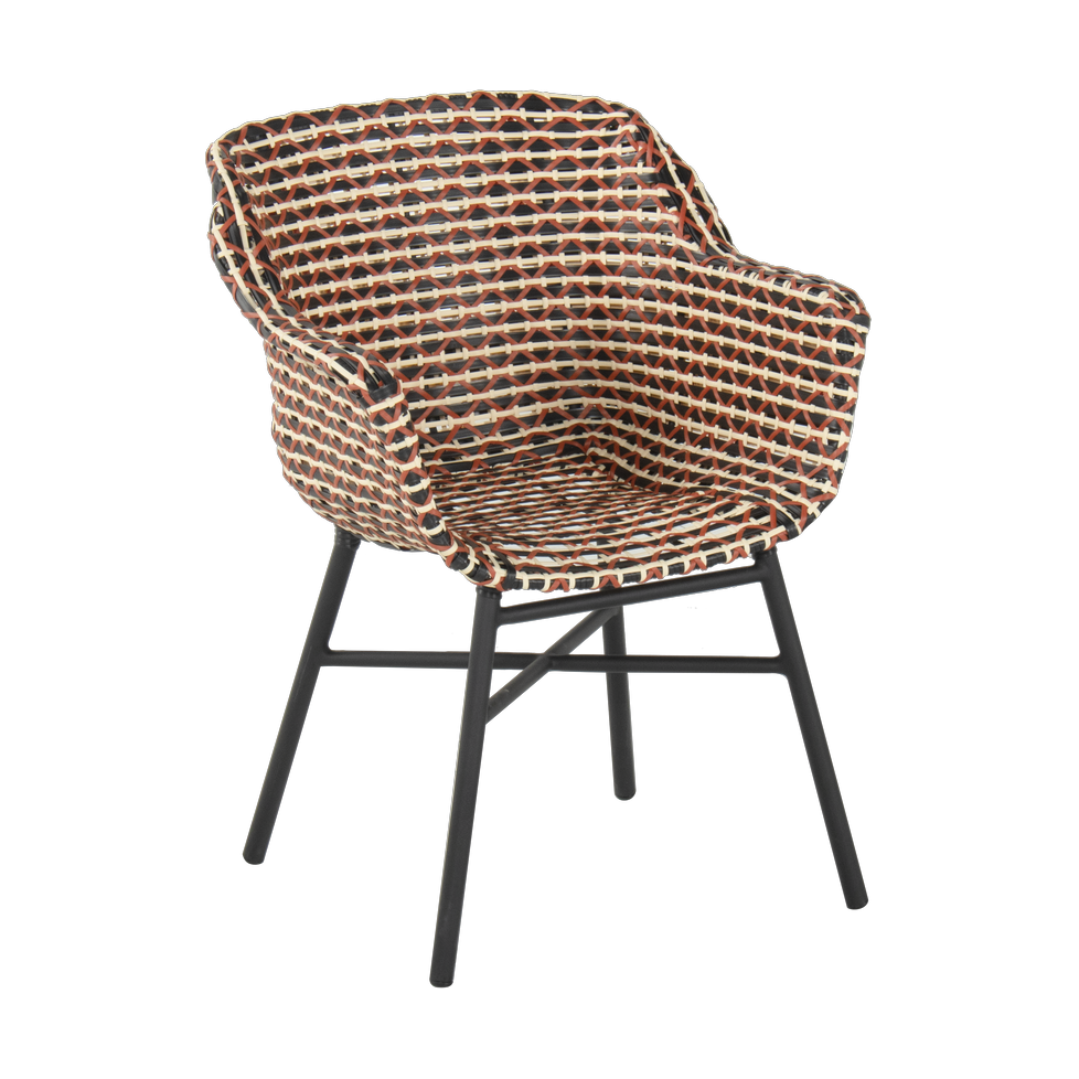 Hartman Delphine tuinstoel Coral Wicker