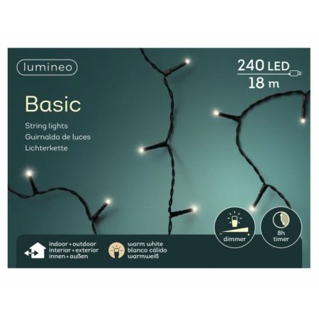 Lumineo Ledverlichting binnen/buiten ww 18Meter 240Lampjes