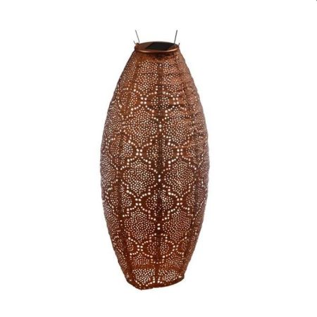 Lumiz solar lampion Long Oval 20 Bazaar Copper