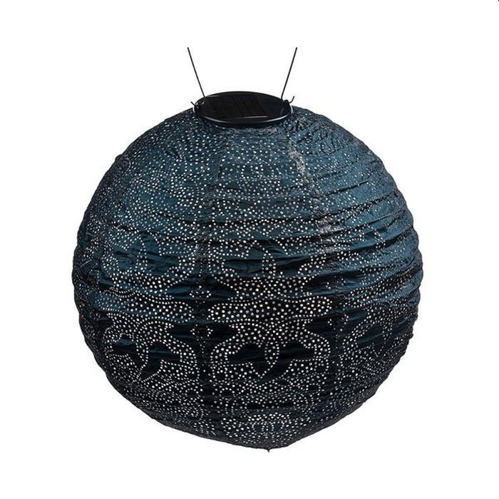 Lumiz solar lampion round 30 Marrakesh petrol
