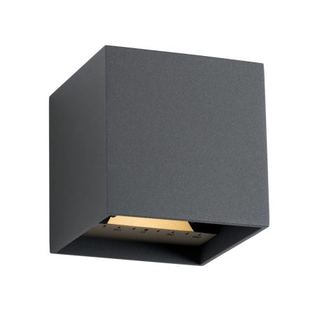 Wandlamp 12 volt Mauri antraciet