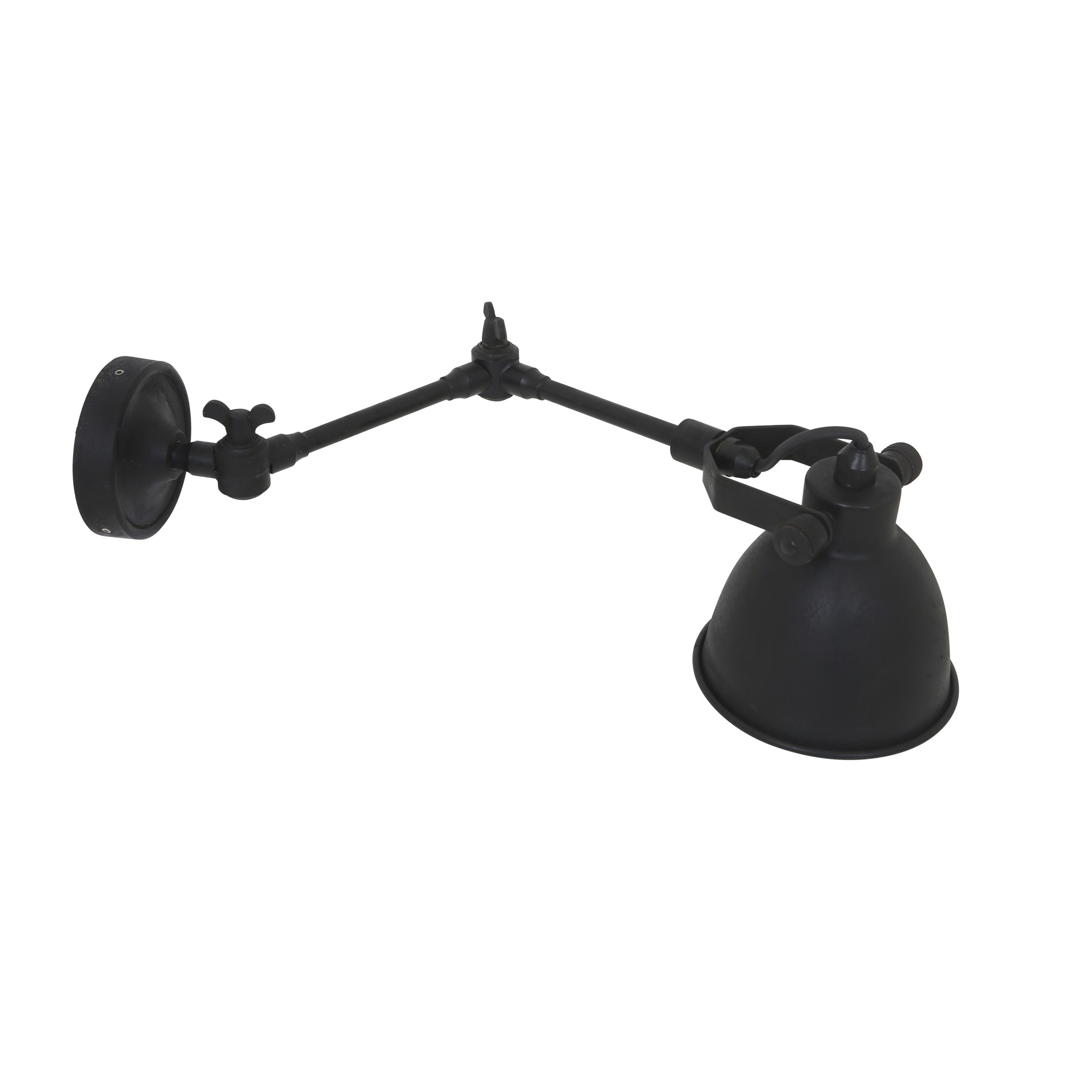 Opbouwspot Maxim Swing Antiek Zwart