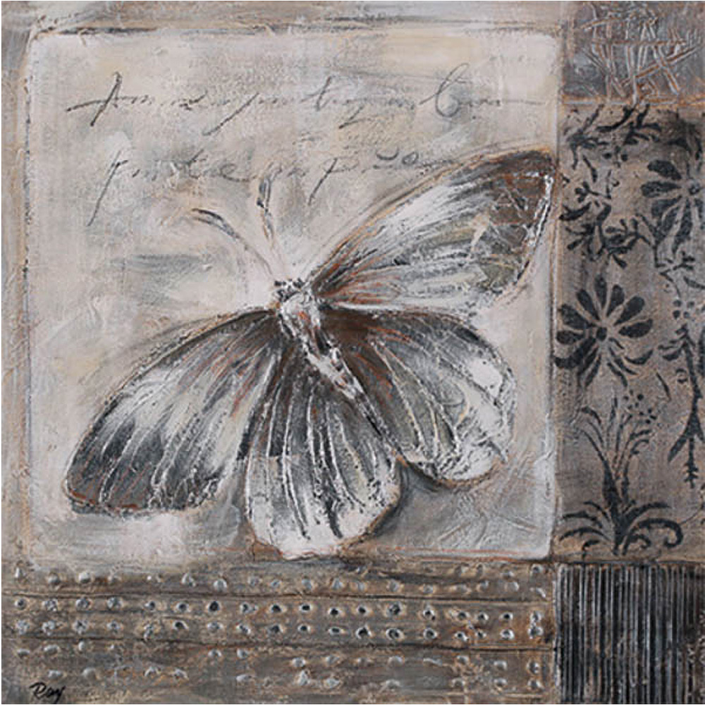 MondiArt Canvas Vlinder