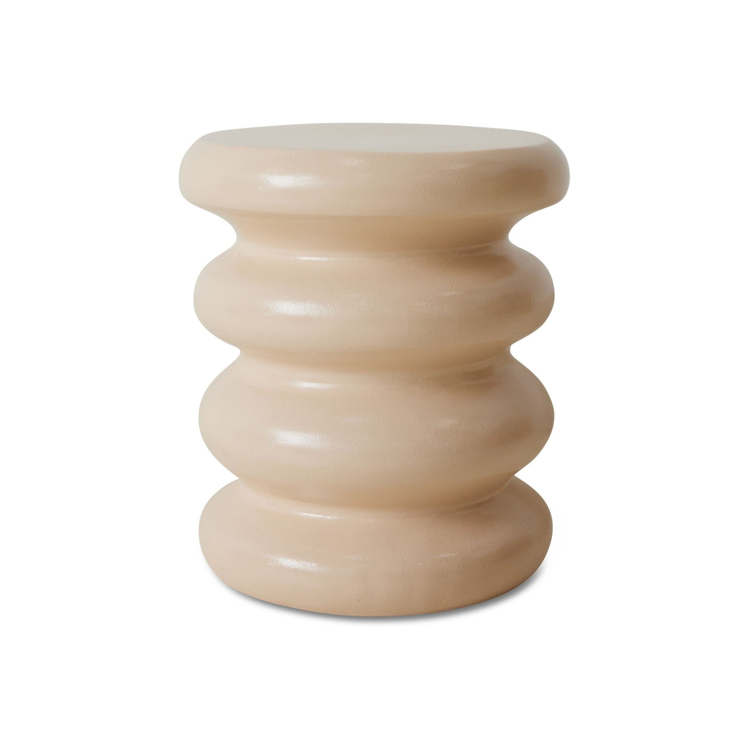 HKliving Allure bijzettafel cream