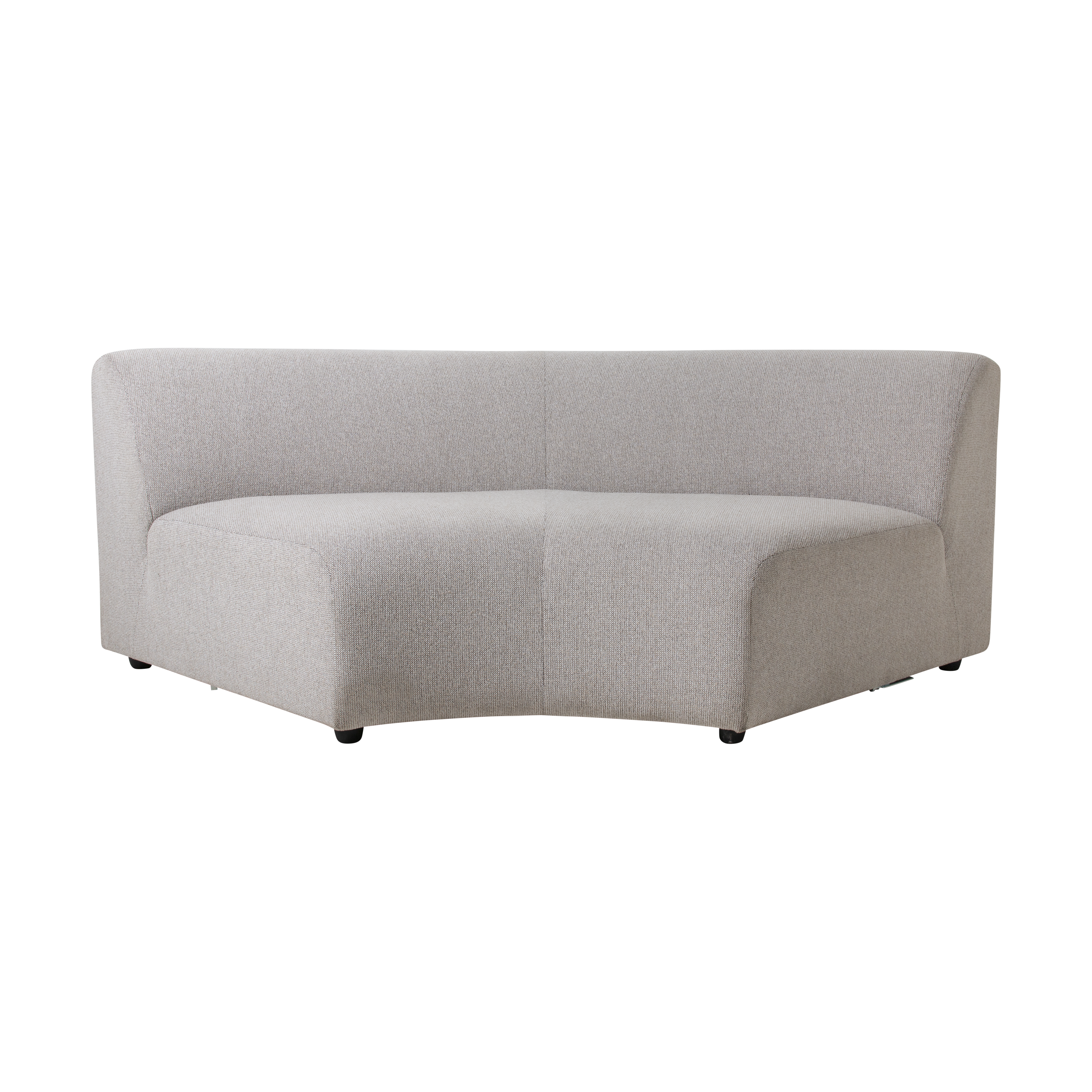 HKliving Jax bank round Sneak Light Grey