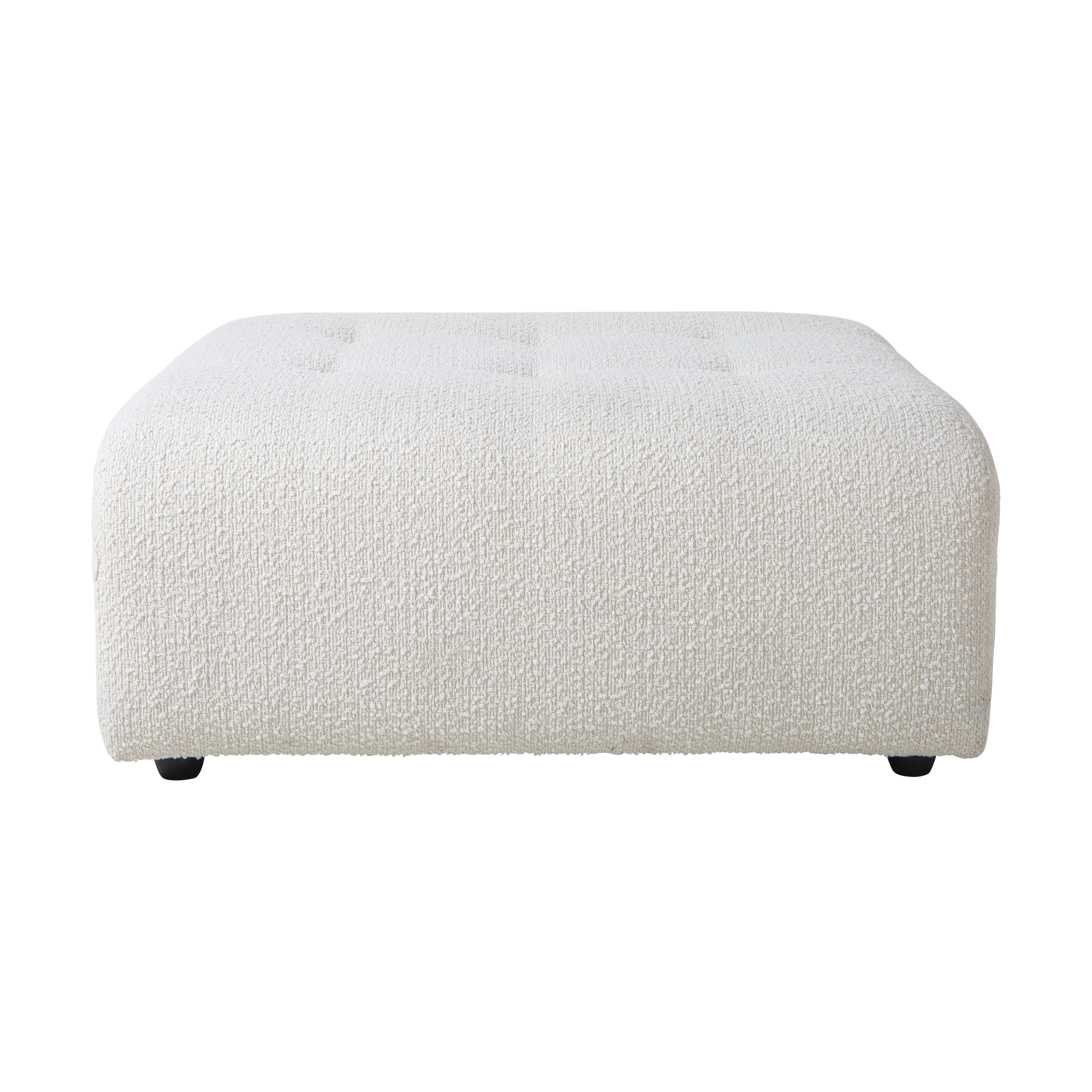 HKliving Vint hocker Boucle Cream