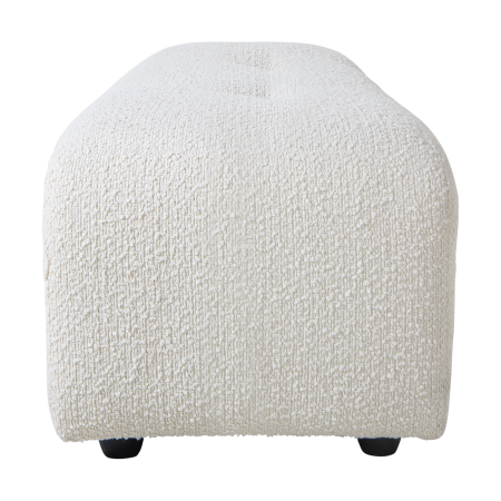 HKliving Vint hocker small Boucle Cream