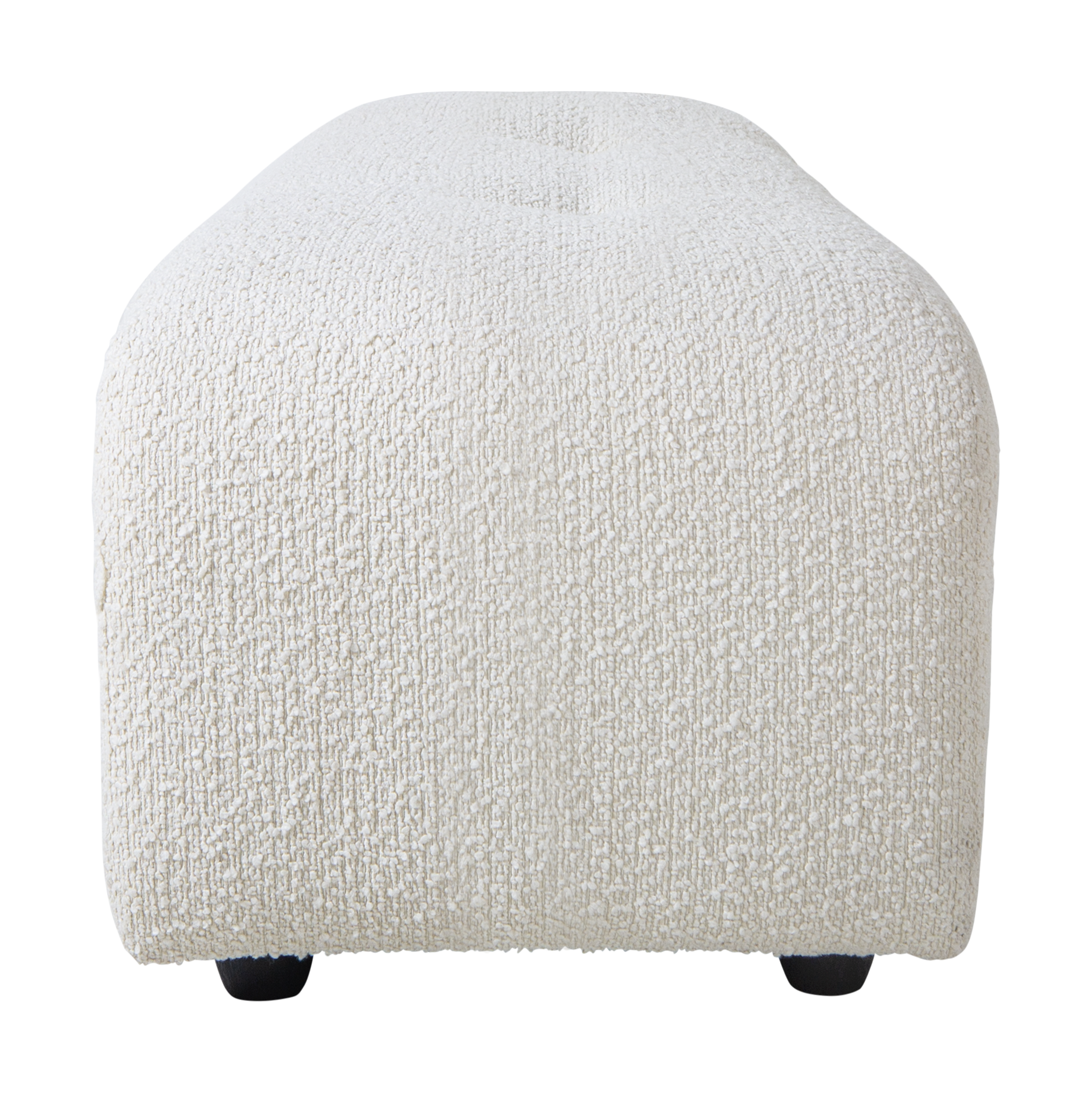 HKliving Vint hocker small Boucle Cream