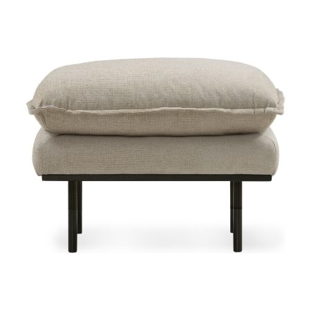 HKliving Retro hocker Wafer Cream