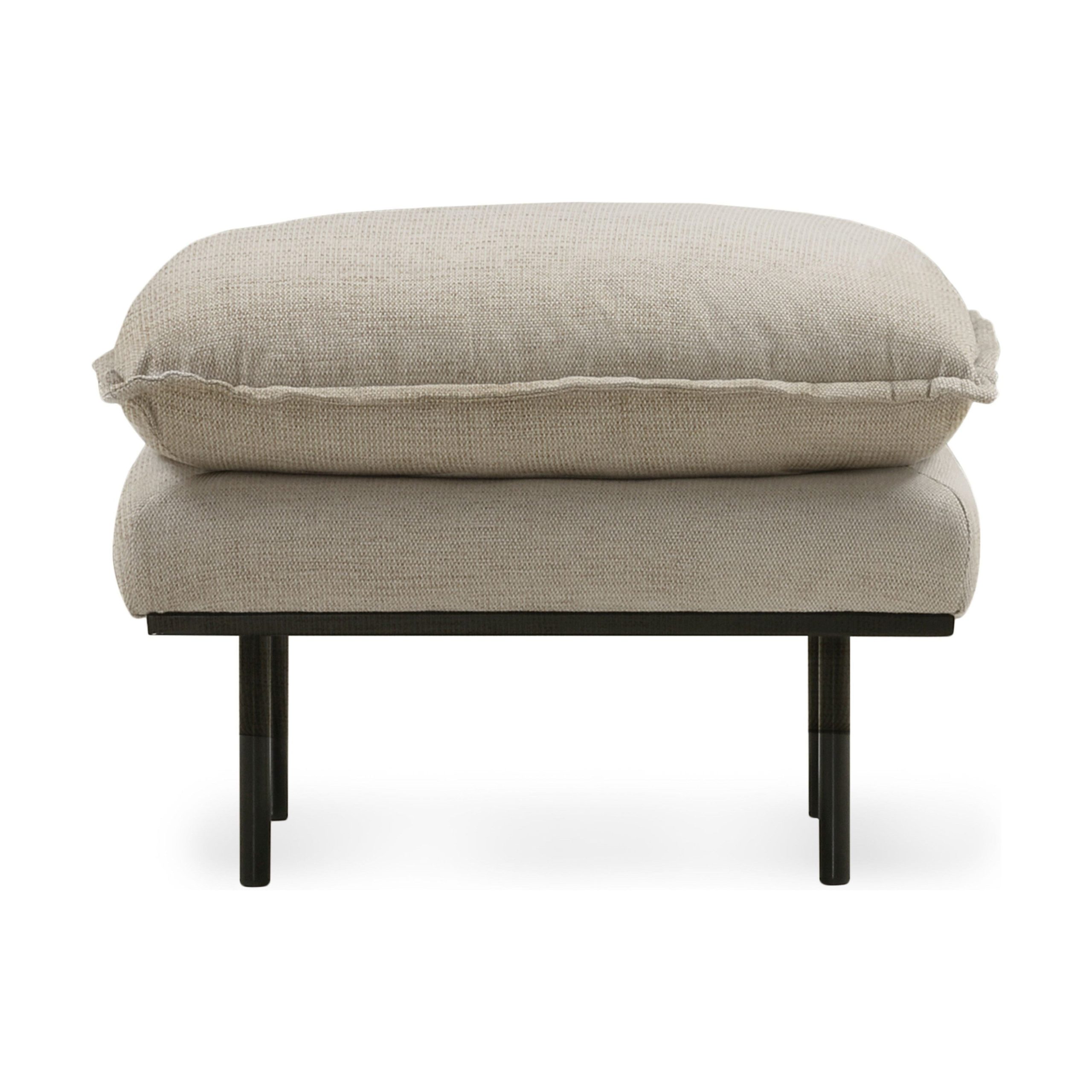 HKliving Retro hocker Wafer Cream