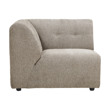 HKliving Vint bank left Sneak Beige