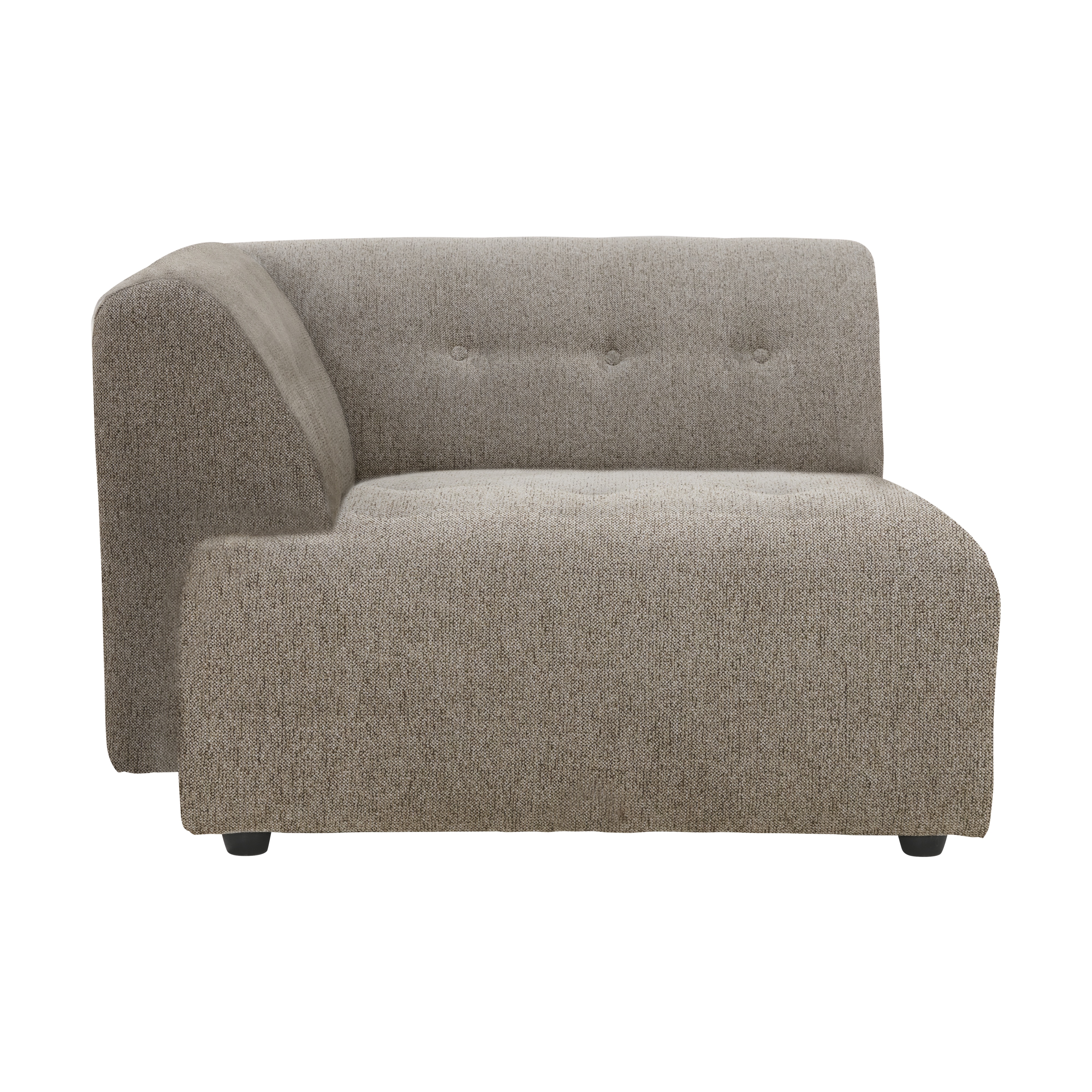 HKliving Vint bank left divan Sneak Beige