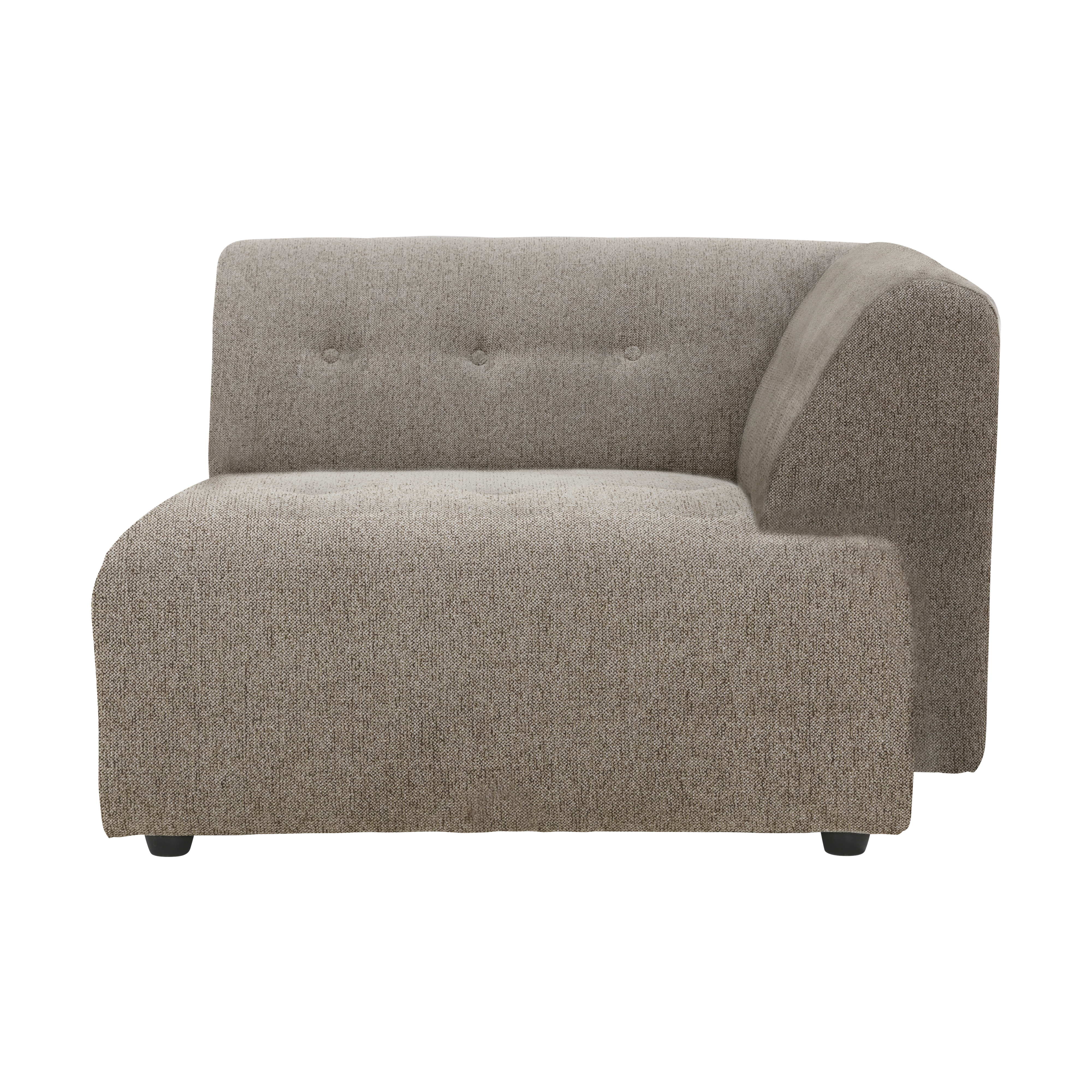 HKliving Vint bank right divan Sneak Beige