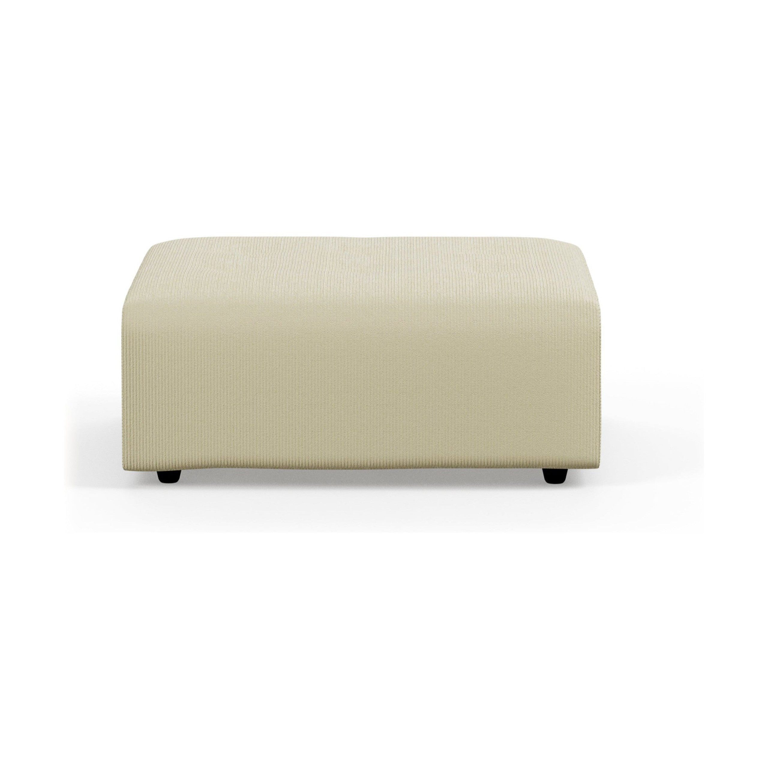 HKliving Vint hocker Corduroy Rib Hay