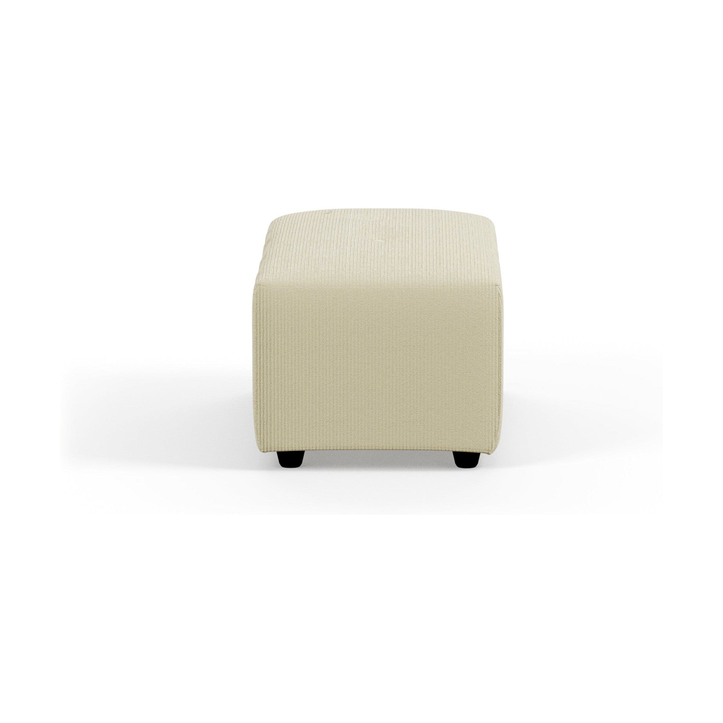 HKliving Vint hocker small Corduroy Rib Hay