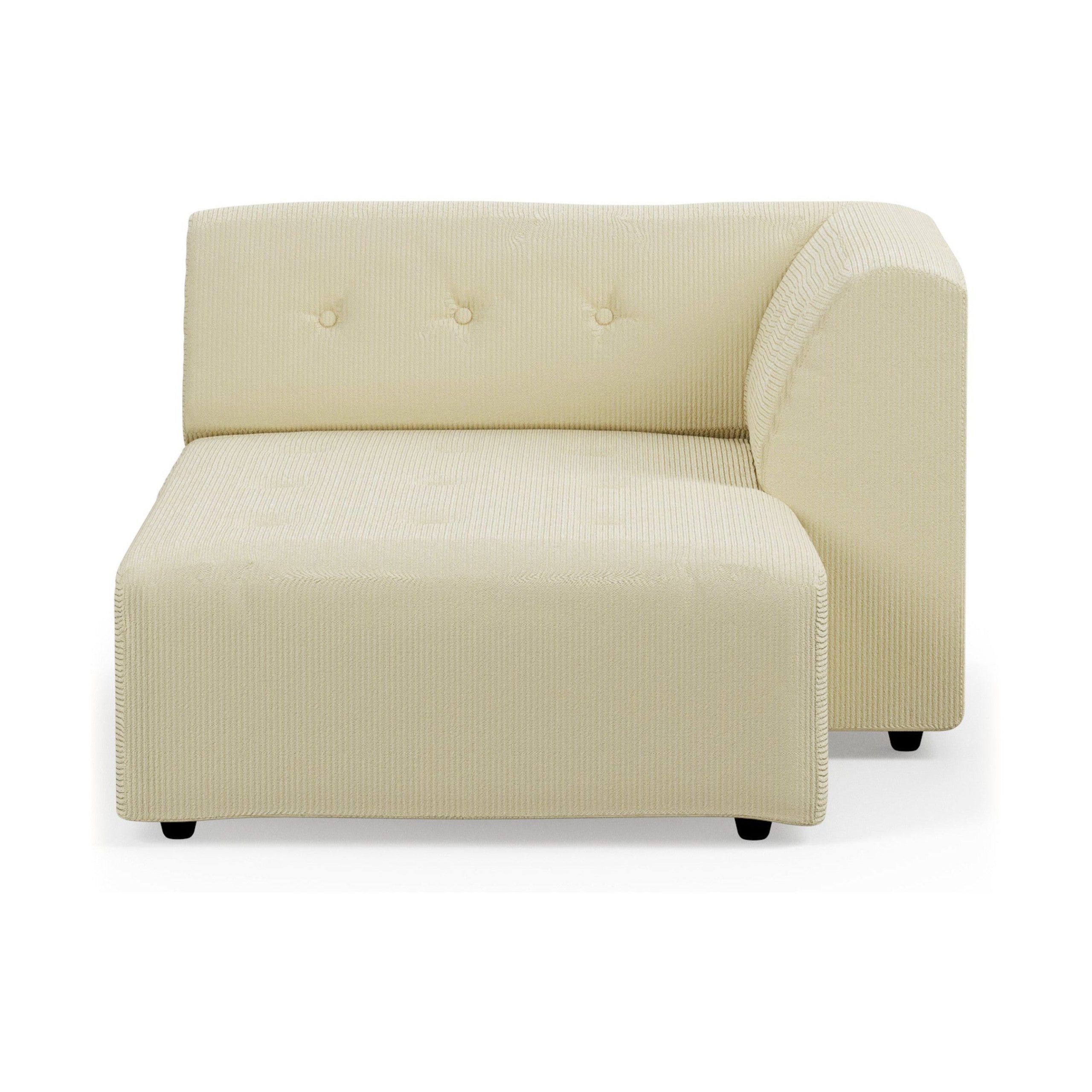 HKliving Vint bank right divan Corduroy Rib Hay