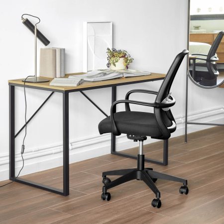 Kave Home Bureaustoel 'Melva', kleur Zwart