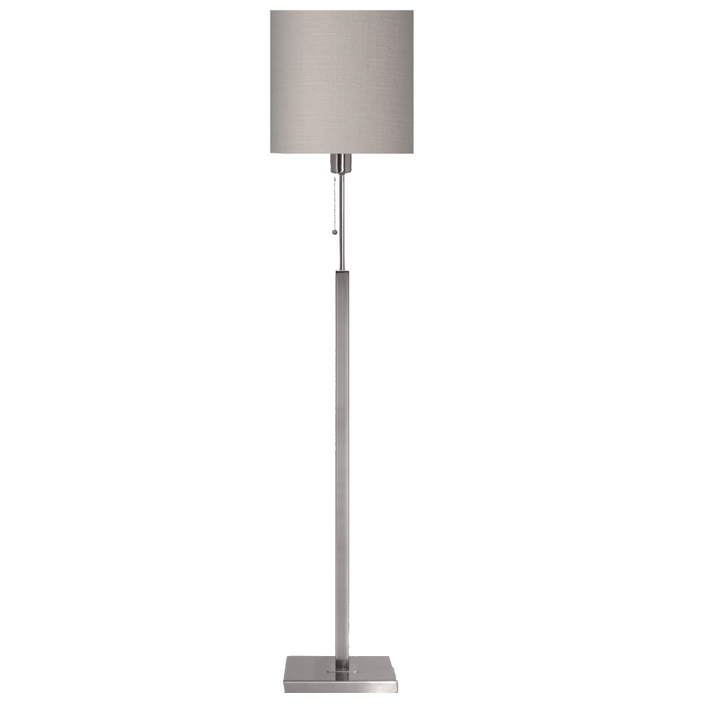 Cuba zilver vloerlamp