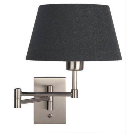 Heron zilver wandlamp