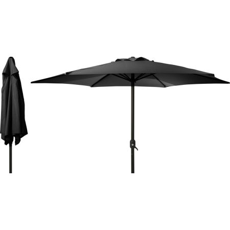 Parasol 3 Meter Doorsnee Donker Grijs
