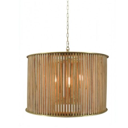 Nassau brons 79cm hanglamp