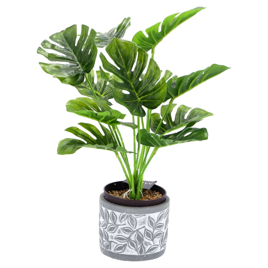 Pot Olea Cylinder Grijs 11cm