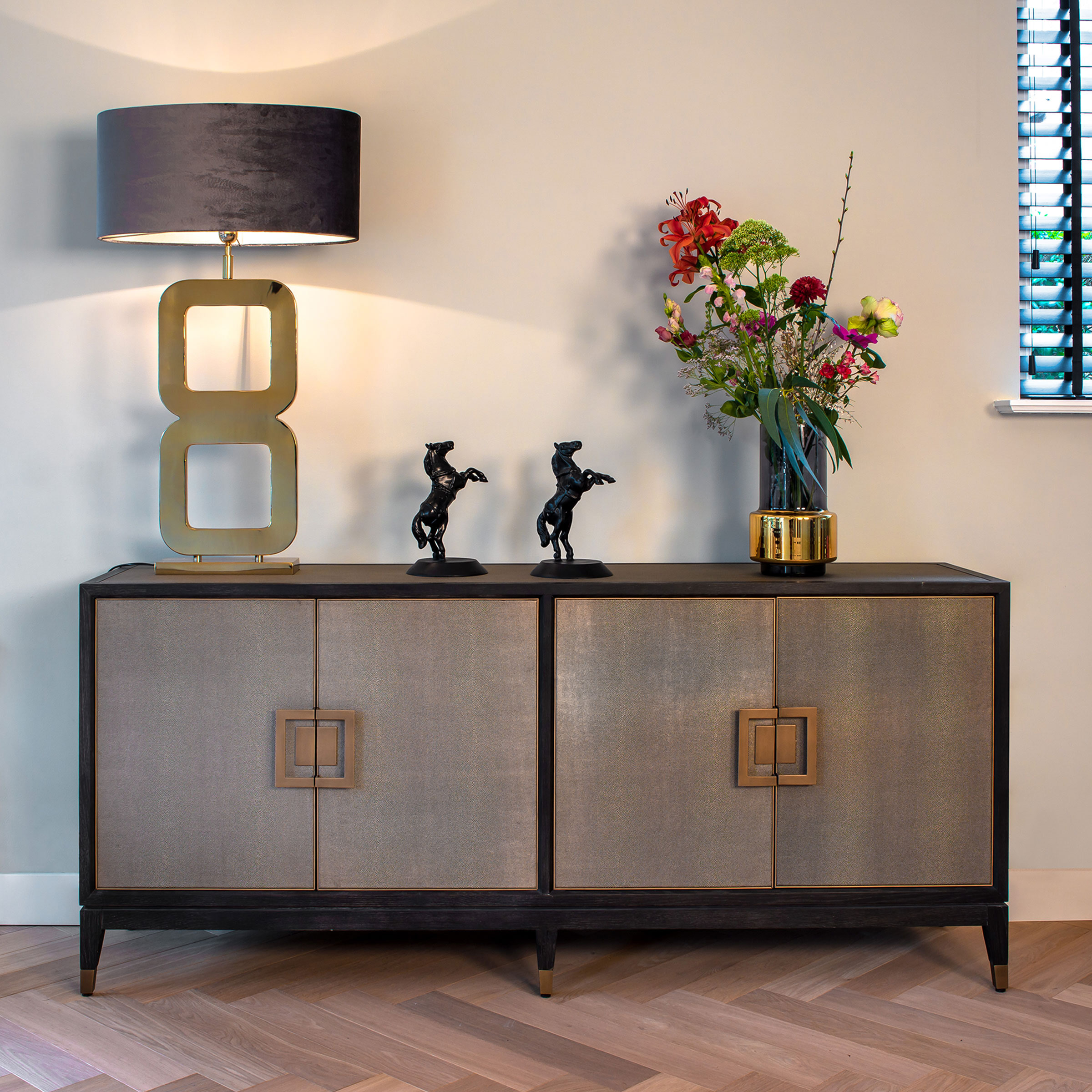 Richmond Dressoir 'Bloomingville' Eikenhout, 193cm