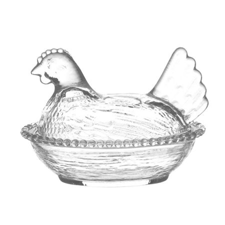 schaaltje met deksel Kip