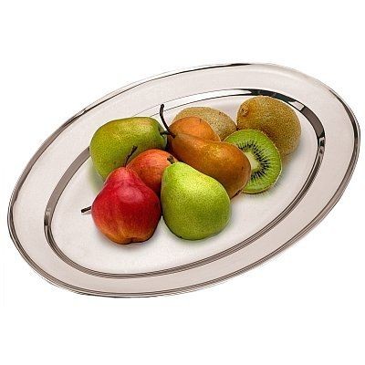 Serveerschaal Rvs 40X27cm