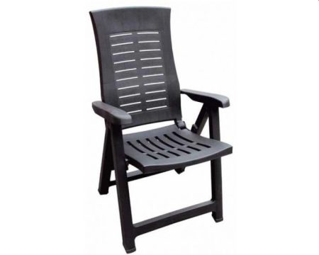 Standenstoel Kunststof Antraciet