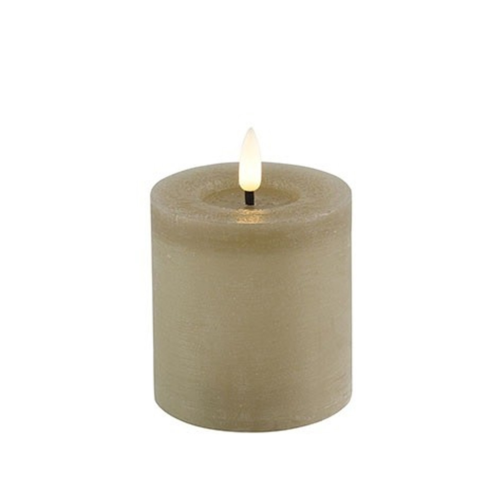 Stompkaars rustiek 7,5cm Lyon Beige S