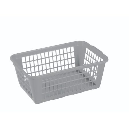 Sunware basic opbergmandje 31x20x12cm grijs