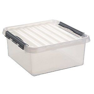 Sunware box met deksel Q-line 25 liter