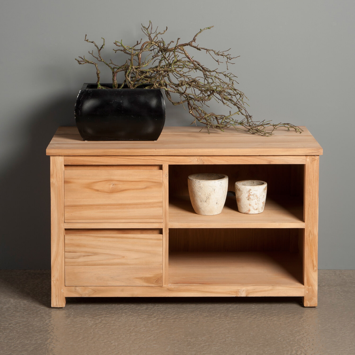 Tower Living TV-meubel 'Corona' Teak, 100cm