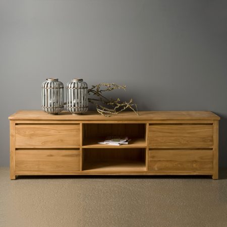 Tower Living TV-meubel 'Corona' Teak, 200cm