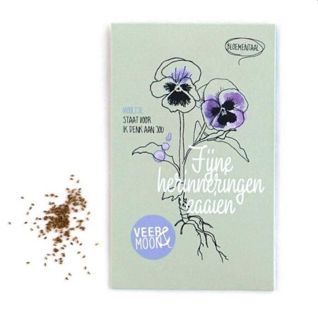 Veer En Moon Bloemenzaden Fijne Herinneringen Zaaien