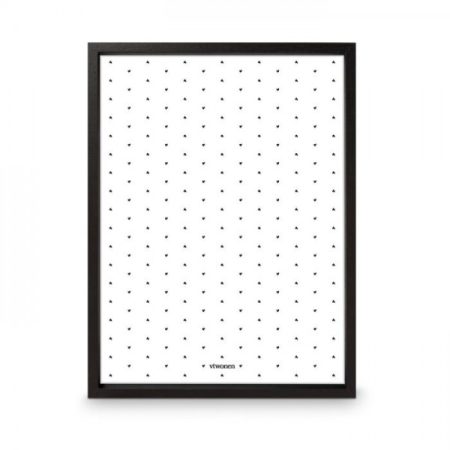 Vtwonen Photo frame wood black 31x41x2.5cm