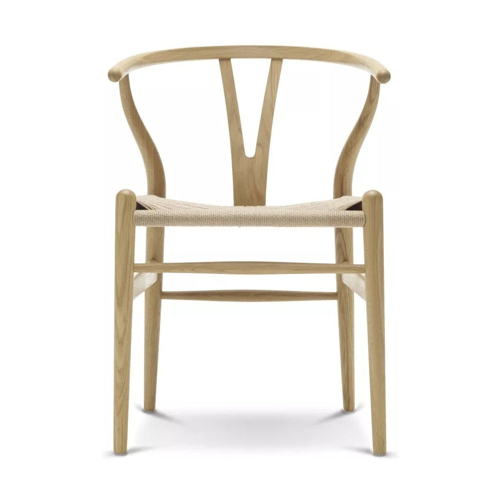 Carl Hansen & Søn CH24 Wishbone Stoel - Gelakt eikenhout