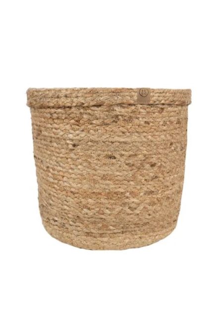 Zusss jute opbergmand 25x25cm naturel