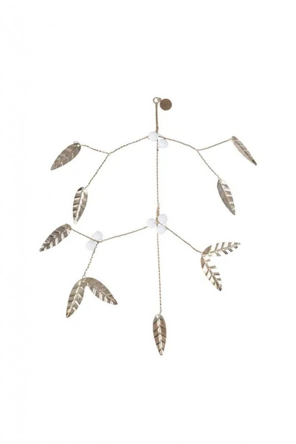 Zusss metalen mitsletoe goud