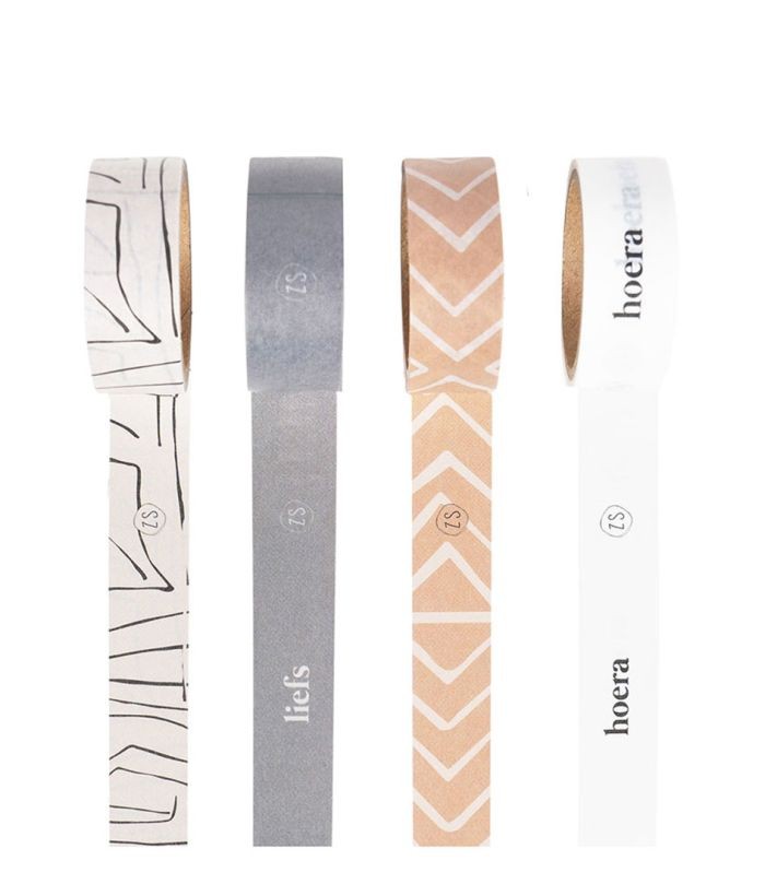 Zusss set 4 rollen washitape